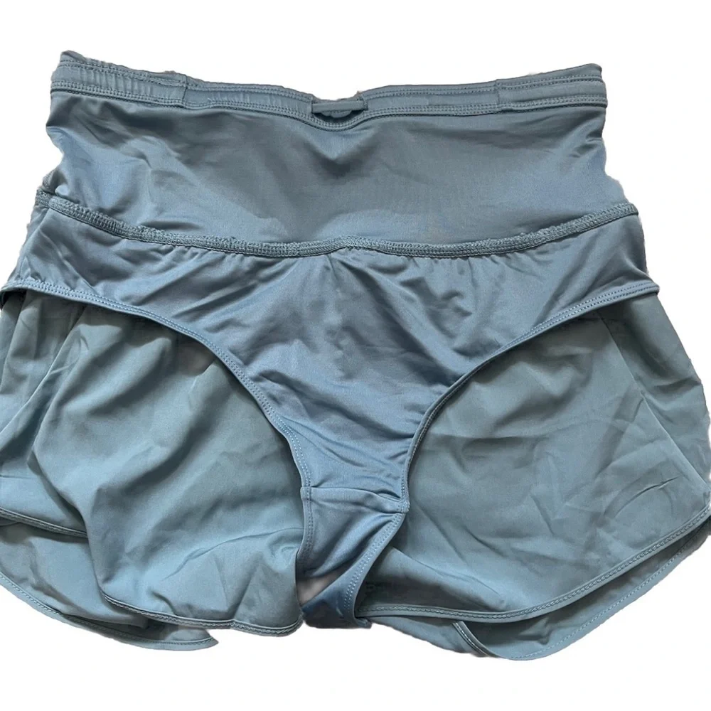 Love Tree Blue High Waisted Running Athletic Shorts NWT M